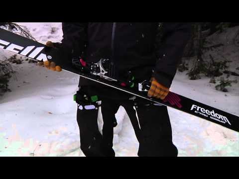 New Rottefella NTN Freedom Telemark Binding -- Telemark Skier Magazine-Outdoor Retailer On Snow 2012