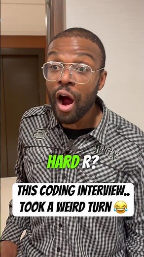 He didn’t bomb the coding interview.. He just spoke a different language 😂 #sketch #short #funny