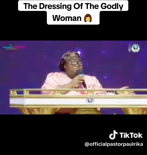 The Dressing Of A Holy Woman: Christian Guidance