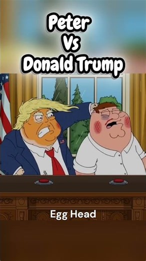 Peter vs Trump ⚔️ || #familyguy #familyguyscene #petergriffin