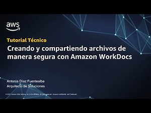 Creando y compartiendo archivos de manera segura con Amazon WorkDocs - Español