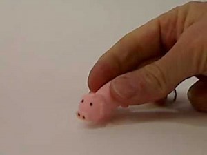 Pig LED Keychain with Light and Sound