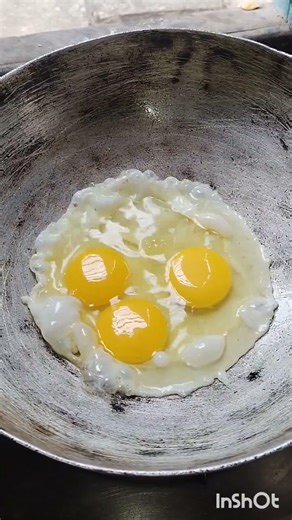 Three egg fry omelet🔥🔥