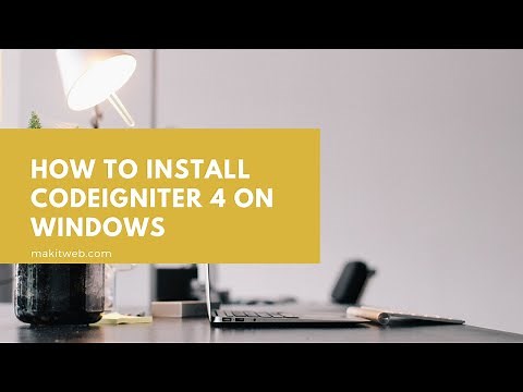 How to install CodeIgniter 4 on Windows