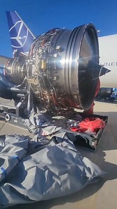 9.5K views · 22 reactions | - Rolls-Royce Trent 1000 jet engine - CFM LEAP-1B high-bypass turbofan engine #engineering #fyp #intelligencego #jetengine #turbofan #engine #aircraft #airplane | IntelligenceGo | Facebook