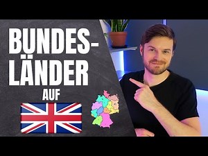 Bundesländer auf Englisch zum Nachsprechen 🇩🇪🇬🇧