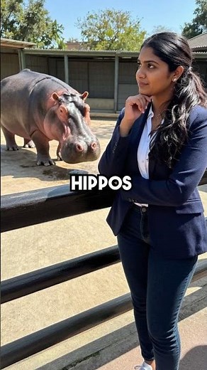Hippos Run Underwater Faster Than Humans Sprint