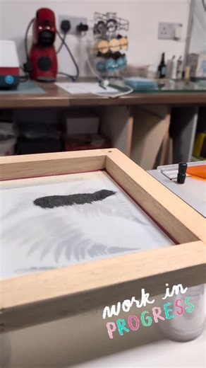A little reel of me making fused glass fern leaf coasters onto rainbow Iridescent glass last night. This is the second and final stage before I fire these in the kiln. These are made to order and listed in my Etsy shop. #fusedglass #coasters #glasscoasters #coffee #tea #drink #workingprogress #nature #ferns #handcrafted #handmade #giftideas #shopindependent #campagnshopindependent #glassartist #art #homedecor #home #interiordesign #etsy #etsyuk #glassartist #smallbusiness #wip #screenprinted #my