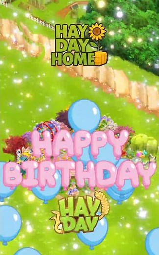 Hay Day 14th Birthday Corner Design 🎉🎂 | Festive Farm Decoration Idea #Hayday #HayDayDesign