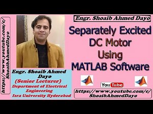 Separately Excited DC Motor Using MATLAB Simulink | MATLAB Simulation of Separately Excited DC Motor
