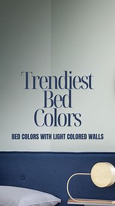 ✨Trendiest Bed Colors to Elevate Your Light-Colored Walls! 1. Burnt Orange/Rust: Add warmth and character with rich, earthy tones that make your space feel cozy yet sophisticated. 2. Dark Blue: Create a bold contrast with deep blue hues that bring a sense of calm and luxury to your bedroom. 3. Cream/Beige: Keep it timeless and elegant with soft neutrals that blend seamlessly with light walls for a serene vibe. 4. Dark Green: Infuse depth and a touch of nature with lush green tones that add a ref