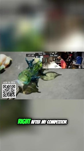 Slug Bug vs. Chillum: Glass Art Showdown! #shorts