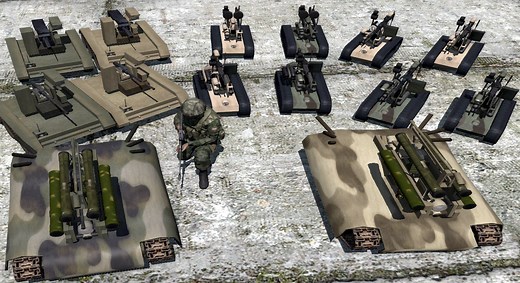 POOK UGV addon - Project Racs mod for ARMA 2: Combined Operations