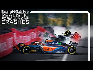 Realistic Formula Car Crashes#11 | BeamNG.drive | FR17 F1 MOD [60FPS]