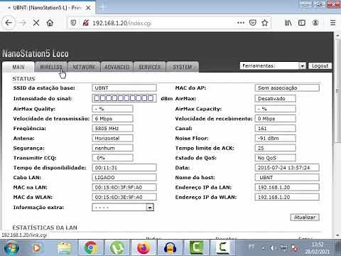 como configurar nanostation5 loco