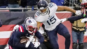 J.C. Jackson takes advantage of tipped pass with INT