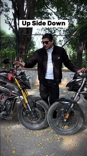 USD vs a Telescopic Suspension #bike #automobile #daily #usd