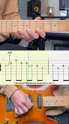 A Minor Blues Scale Run (Slowed)