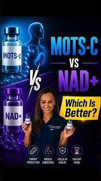 MOTS-c vs NAD+Which Is Better?