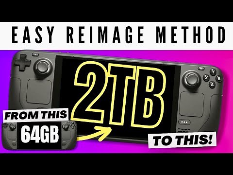 How to Upgrade Your Steam Deck Storage!