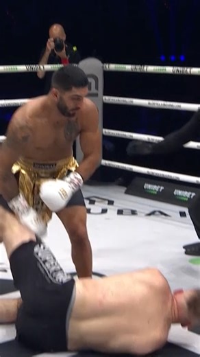 GLORY Kickboxing | The bigger they are, the harder @bahram__rajabzadeh makes them fall! The Golden Wolf is back at #GLORY107 and he want to become GLORY Light... | Instagram