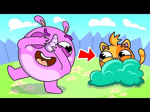 Peek A Boo Song | Baby Zoo Nursery Rhymes And Kids Songs
