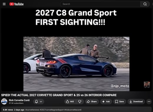 New 2027 Corvette Colors Leak, Including the Grand Sport Color??? - CorvetteForum