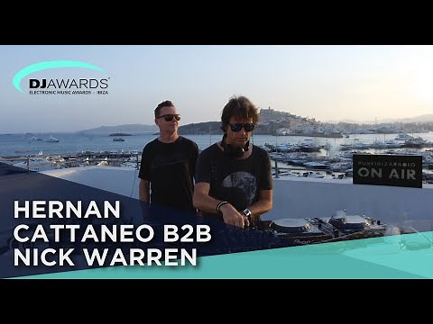 DJ Awards Radio Show 2018 with Hernan Cattaneo b2b Nick Warren in Ibiza