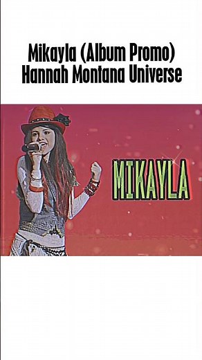 Mikayla Promo (Hannah Montana) #disneychannel #hannahmontana #disney #disneyplus