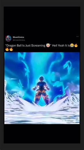 Moonlitmicsanime | What more does one need???? #anime#reels#goku | Instagram