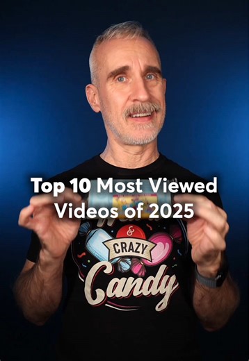 Top 10 most viewed videos of 2025 #candyasmr #asmrcandy | asmr