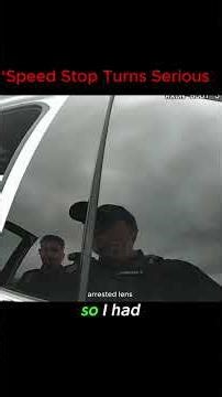 Fake Firefighter Flashes Red & Blue — Arrested on Bodycam