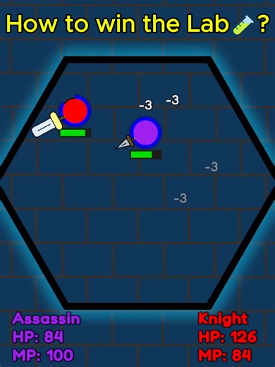 2 Rules to survive the Lab! 🧪 Wait for the 2X Damage at the end! ☠️ Mechanics: ✅ Hit = MP ✅ Lower HP = Faster Ults ✅ Sudden Death = 2X Damage Lethal Walls Lab Notes: Fixed the DamagePopup color bug for better visual clarity! 🛠️ #gamedev #unity #indiegame #gaming #ballbattlelab