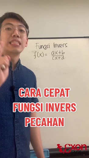 Cara Cepat Fungsi Invers Pecahan dalam Matematika