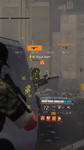 Division 2 "Rogue agents close combat XXI" Heartbreaker with Big Alejandro Exotic LMG