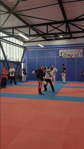 boxe américaine stage de Sensei de Ruggero expert karate contact 7ème dan