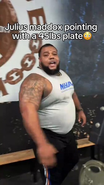 Julius Maddox 45lbs Plate Challenge with Mohamed Eldawy