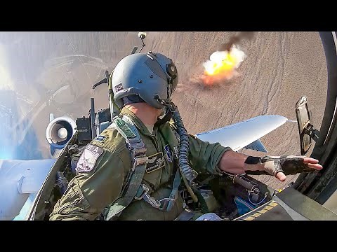 Powerful US A-10 Attack Aircraft Destroys Land Targets with Scary Precision