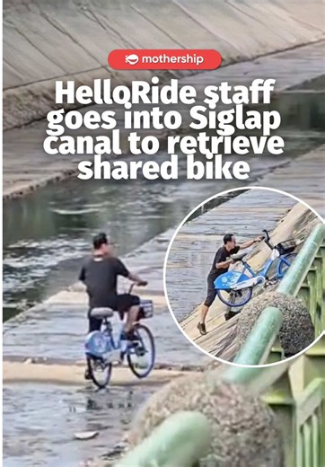 when the gps gives me the fastest route After a video clip of a man riding a HelloRide bicycle in a canal made its rounds on the internet, the bike-sharing company clarified that he was a staff member retrieving a bicycle that had been dumped there. HelloRide Singapore CEO Hayden Choo told Mothership that the company received a report in the early hours of Jun. 23, informing them that 1 of its bicycles was in a canal near 139 Lorong K Telok Kurau. After confirming its location via GPS, the compa