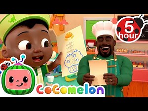 Cody & JJ's Day At The Bakery + 5 Hours | CoComelon - Cody's Playtime | Kids Songs & Nursery Rhymes
