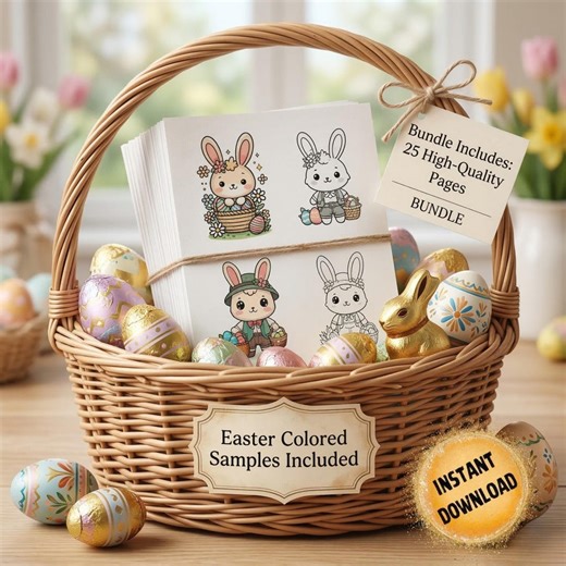 Spring Break Boredom Buster Printables Coloring Pages, Easter Coloring Activities, Easter Bunny Coloring Pages Printables for Easter - Etsy