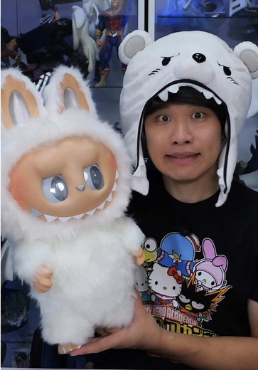 ほぼ100均にある物だけでラブブ作ってみた！！#labubu