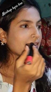 meak up kyse karte hai #minivlog #shortvideo #youtubeshorts #meakuplook #viral