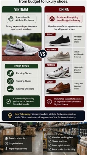Vietnam made shoes or China made shoes | Which is better? 4 Key Differences!
