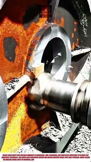 This Innovative Machine Mills Heavy Castings With Perfect Precision