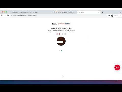 Signup & Register for FutureSkills PRIME