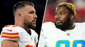 Travis Kelce gets slapped in the face by Chargers’ Teair Tart