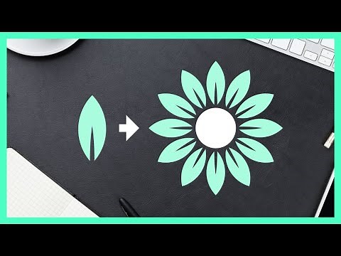 Stamp Objects Around A Circle Using Inkscape