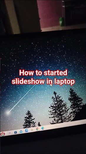How to start slideshow in laptop 💻🧑‍💻 #laptop #slideshow #computer #like #trending