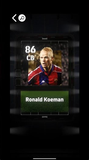 best player progression of ronald koeman💥#new #fifa #pes #efootball #football #shorts #ronaldkoeman